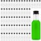 JEUIHAU 70 Pack 50ml Spirit Bottles With Black Aluminum Lid - Miniature Plastic Bottles for Water, Juice, Wine, Beverage and Sauce