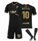 MorreZ Barcelona 20-21 Main Away, Nr. 10 Messi-Spiele, Kinder-Sportfußball-Kleidung Jungen