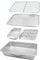 MasterClass Recycled Aluminum 5pc Baking Set, Stacking Bakeware Set with Roaster, Muffin Pan, 2lb Loaf Tin, Baking Tray & Wire Cooking Rack
