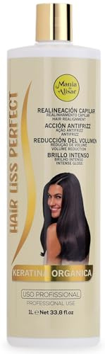 Alisado brasileño, keratina Orgánica alisado brasileño progresivo keratina (1000 ml) Mania de Alisar