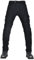 CFlong Motociclista para Mujeres Hombre con Tejido de Resistente a la abrasión Pantalón Vaquero de Motocross para Moteros Armadura Protectora (Negro,5XL)