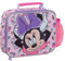Disney Minnie Mouse - Lonchera con soporte para botellas para niñas, lonchera térmica térmica