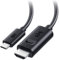 Cable Matters USB C auf HDMI 2.1 Kabel 3m, unterstützt 4K@240Hz / 8K@60Hz HDR - Thunderbolt 4, Thunderbolt 5, USB 4 Kompatibel mit MacBook Pro, XPS, ThinkPad - Maximale Auflösung unter macOS 4K@60Hz