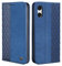 CXTCASE Lederhülle Flip Case für Sony Xperia 10, Stoßfeste Magnetische Schutzhülle Tasche in Blau