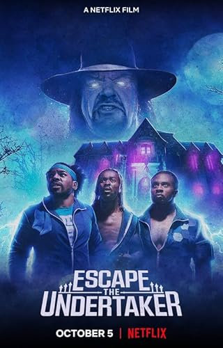 Poster Escape the Undertaker, A3, Wandkunst, Heimdekoration, Filmposter, Leinwand, Film, Kino, Retro, Vintage, Kult, klassisch, Nostargic, Saga, moderner Nachdruck, wir drucken jedes Poster für Sie,