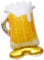 Bierballons,Ananasballon - 4D stehender Kaktus-Ananas-Bierkrug,Fiesta-Partydekoration für Kinder, Taco-Partyzubehör für Western-Cowboy- und mexikanische Partys