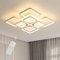 Riserva Plafoniera LED Soffitto Dimmerabile 80W, 8 Quadrata Lampada da Soffitto Moderno Bianca con Telecomando/APP, 3000K-6500K Plafoniera LED in Acrilico per Soggiorno, Camera da Letto, Caffetteria