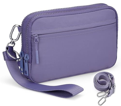 VONAL Handytasche zum Umhängen Damen Clutch RFID-Blockierung Kleine Handtasche Damen Handytasche mit Geldbörse zum Umhängen, Umhängetasche mit Verstellbar Schultergurt