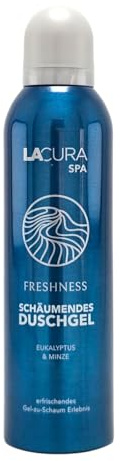 SPA FRESHNESS von Lacura Schäumendes Duschgel 200 ml – Eukalyptus & Minze