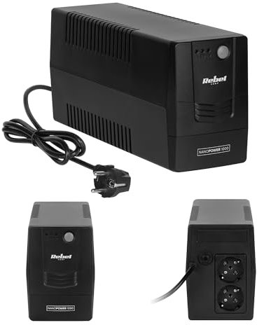 USV Rebel 1000 offline 1000VA 600W 230V 50Hz Computer Notstromversorgung