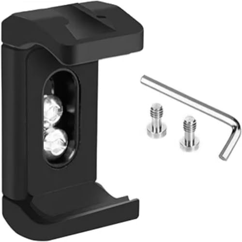 Lagriner 4K Computer Camera Replacement Mount, Adjustable Stand Holder for Desktop Webcam, Universal Clip-On Bracket Accessory