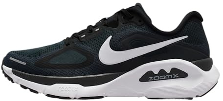 Nike Structure Plus Damen Straßenlaufschuhe (Schwarz/Anthrazit/Weiß), Schwarz/Weiß/Anthrazit, 8