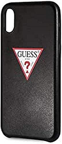 Guess Triangle Logo Hard Case - Black - iPhone XS Max