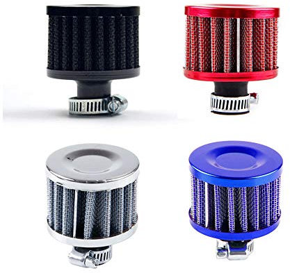 1Pcs Filtro aria secondaria filtro aria Filtro aria Piccolo filtro a fungo Filtro purificatore d'aria Filtri (Nero)