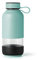 Lékué Botella Vidrio con funda de silicona, Turquesa, 600 ml