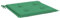 vidaXL Gartenstuhl Kissen 2 STK., Sitzkissen Outdoor Indoor, Stuhlkissen mit 2 Sätzen Schnüren, Stuhlauflage Sitzpolster, Grün 50x50x3cm Oxford-Gewebe