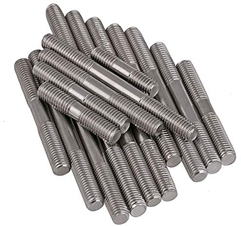 Dreneco M16×160mm Vis Boulon de Double Goujon en Acier Inoxydable/Tige à Vis, 1 pcs