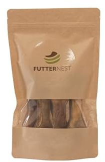 Futternest - Kauknochen für Hunde - 100% natürlich - 100% Haut in verschiedenen Sorten (Pferd, 5er Set, 12cm)
