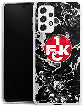 DeinDesign Silikon Hülle kompatibel mit Samsung Galaxy A33 5G Case transparent Handyhülle 1. FC Kaiserslautern Muster Wappen