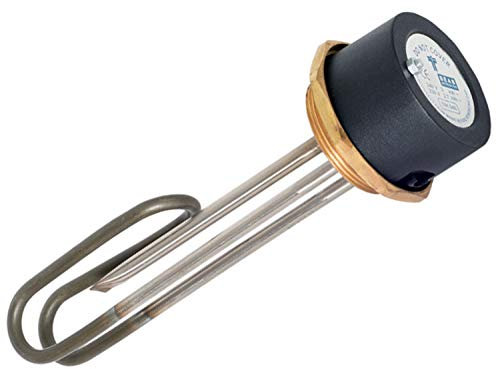Tesla 14 Incoloy Immersion Heater, 3 kW, 2.1/4 Boss, Stainless Steel