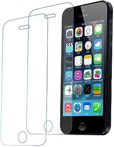 Cracksin Panzer Schutz Glas Kompatibel mit iPhone SE 2016 [2 Stück] Displayschutzfolie, Schutzfolie mit Nano-Technologie, 9H Härte, 100% Fingerabdrucksensor