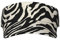 Schwarz & Weiß Zebra bedruckte Sonnenblenden Hut für Damen Herren, Sportmütze, verstellbare Tennis-Sonnenhüte mit Schweißband, Zebra-Tier, EinheitsgröÃŸe