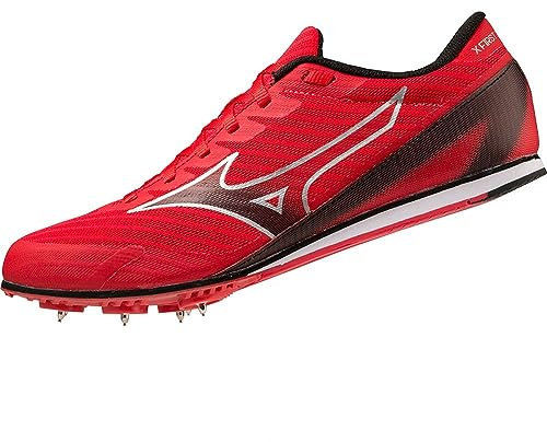Mizuno X First 2, Scarpe da Ginnastica Unisex-Adulto, Highriskred Black Silver, 38.5 EU
