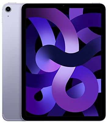 Apple 2022 iPad Air (10.9-inch, Wi-Fi + Cellular, 64GB) - Purple (Ricondizionato)