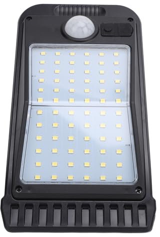 ZAICOLER Clip-On-Solarleuchten für den Außenbereich, IP65 Wasserdicht, Clip-On-Zaun-Solarleuchten, Clip-On-Solarleuchten mit 72 LED-Perlen für Garten, Hof, Außenbereich (Warmes Licht)