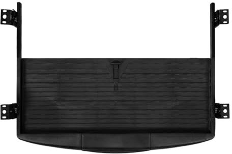 STOBOK Desk Keyboard Storage Tray Sliding Design Ergonomic Keyboard Organizer for Home Office Space-Saving Abs Drawer Lightweight and Black