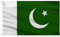AhfuLife Grande Drapeau Pakistan 90×150cm, 4Pcs Drapeau de Pakistanais Double Face avec œillets en Laiton en Polyester pour Décor Jeux Olympique Coupe du Monde Football Jardin Bar Décor Fête Nationale