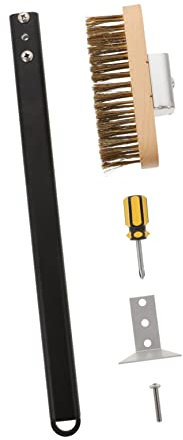 MOBUTOFU Küchenofenbürste Robuste Reinigungsbürste Für Backöfen Grills Und Küchenutensilien Effektive rutschfeste Griffläche Für Gastronomiebedarf