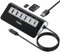 USB C Hub,9-IN-1 USB Hub 3.0 mit Lable 100CM, 4K HDMI, 2USB-A+ USB-C 3.0, PD 100W, 2USB-A 2.0, SD/TF, Aluminium Docking Station für iPhone16 MacBook Air/Pro/Laptop/Mac OS/Windows