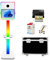 VANYA Photo Booth Machine, Tragbare 15,6 Zoll Touchscreen, Mit Flight Case, Mit RGB Licht, Für Partys, Hochzeiten, Veranstaltungen (Weiß, 15.6in DSLR Phoro Booth+Print)