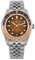 watchdives GMT Uhren Für Männer, WD6542 Männer Uhr NH34 Automatische Armbanduhr 38mm Bubble Domed Saphirglas Uhren 100M Wasserdicht