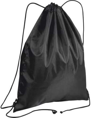 Livepac-Office Gymbag/Sportbeutel/Turnbeutel/aus recyceltem Polyester/Farbe: schwarz