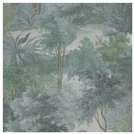 Superfresco Easy Sylva Breeze Wallpaper | Paste the Wall | Blue Trees | Eco-Friendly