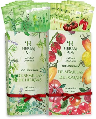 26 Variedades De Jardín Plantas, 9,200 Semillas Para Huerto Cultivar De Hierbas Aromáticas y Tomates: Rúcula, San Marzano, Perejil – Jardinería En Casa Interior y Exterior, Regalos Para Hombre y Mujer