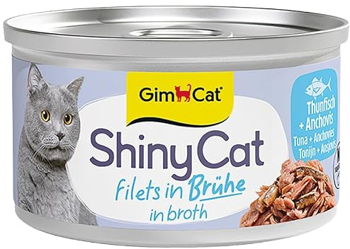Gimpet ShinyCat in Brühe Thunfisch & Anchovies 70 g