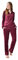 RAIKOU Donna Tuta in Velluto Tuta di Ciniglia Tuta da casa Tuta Tempo Libero,Velluto Tuta da Ginnastica,Due Pezzi Felpa+Pantaloni,con Cerniera,per Jogging Training Sportiva Yoga (40-42,Vino Rosso)