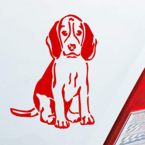 Hellweg Druckerei Labrador Hund Dog Beagle Shepard Auto Aufkleber Sticker Heckscheibenaufkleber