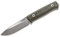 Lionsteel Unisex – Erwachsene B40 Canvas-Micarta Fahrtenmesser, grün, 22,7 cm