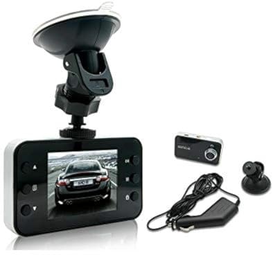 Car Dash Cam, 1080P HD Camera Video DVR Camcorder with 2.7 Screen Display, Night Vision, G-Sensor, Supports TF Card