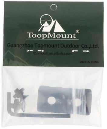 ToopMount Picatinny-Schiene Adapter Gewehrschiene 3 Steckplätze Mount Rail Aluminium für Jagdsportarten im Freien