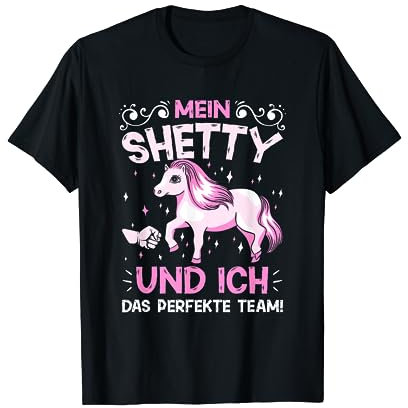Mein Shetty Und Ich Das Perfekte Team Shetland Pony Pferde T-Shirt