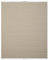 Lichtblick Thermo-Plissee Klemmfix, ohne Bohren, verspannt, Wabenplissee, Blickdicht, Hitzeschutz, Klemmträger, Energie und Heizkosten sparen Creme,45 cm x 130 cm (B x L)