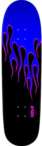 Powell Peralta Skateboard Deck Nitro Hotrod Flames Blue/Black Old School Neusue