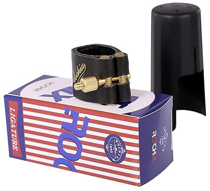 Blattschraube aus echtem Leder und Kunststoffkappe für B-Klarinette