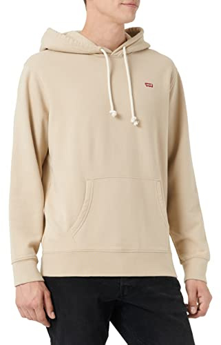 Levi's Men's Sweatshirt Hoodie, Fields Of Rye, M