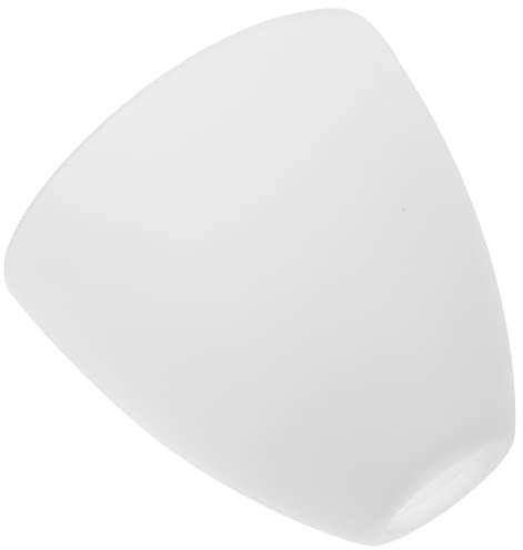 OSALADI Abat-jour en verre E27 blanc de remplacement pour lustres muraux en verre européen
